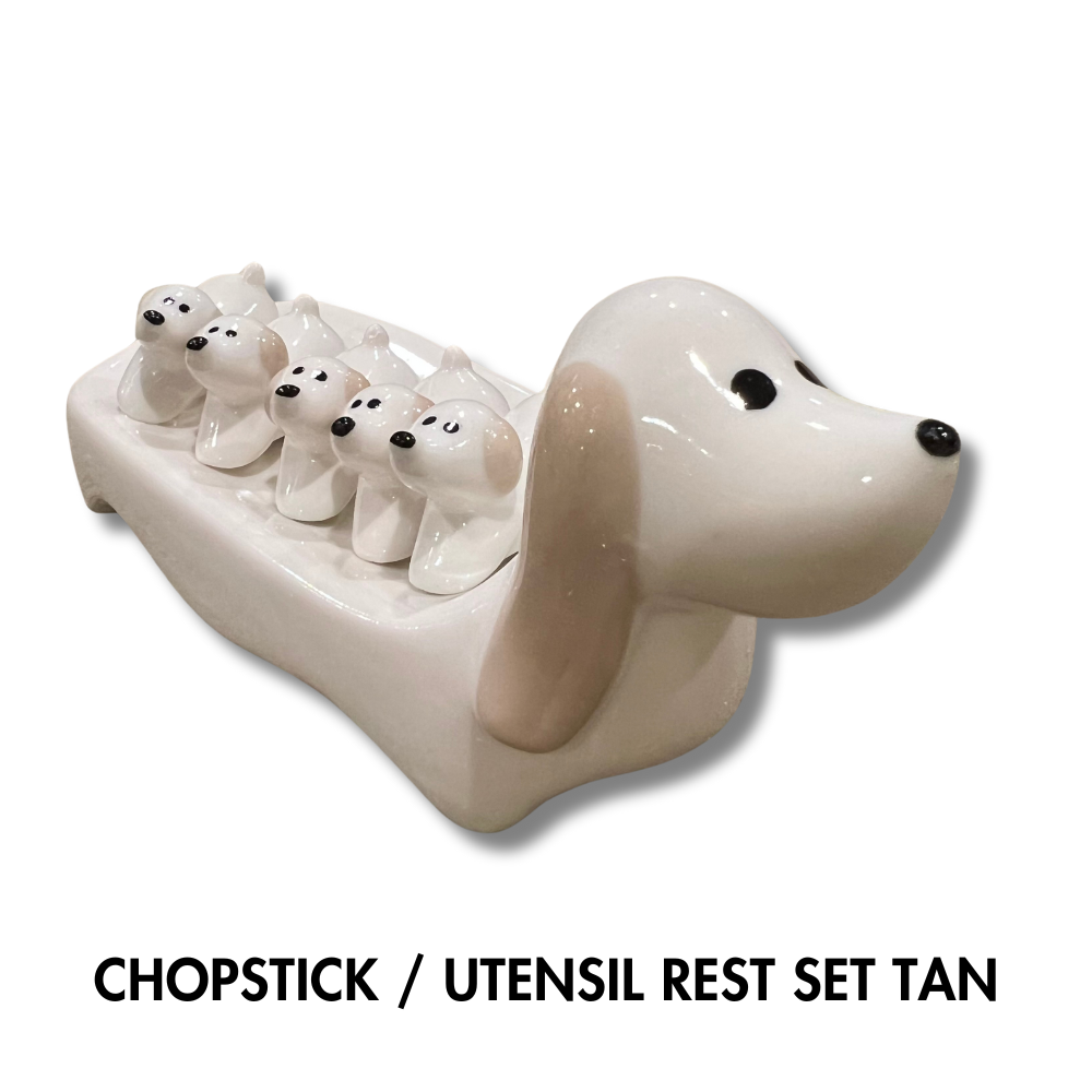 Dog & Puppies - Utensil / Chopstick Rest