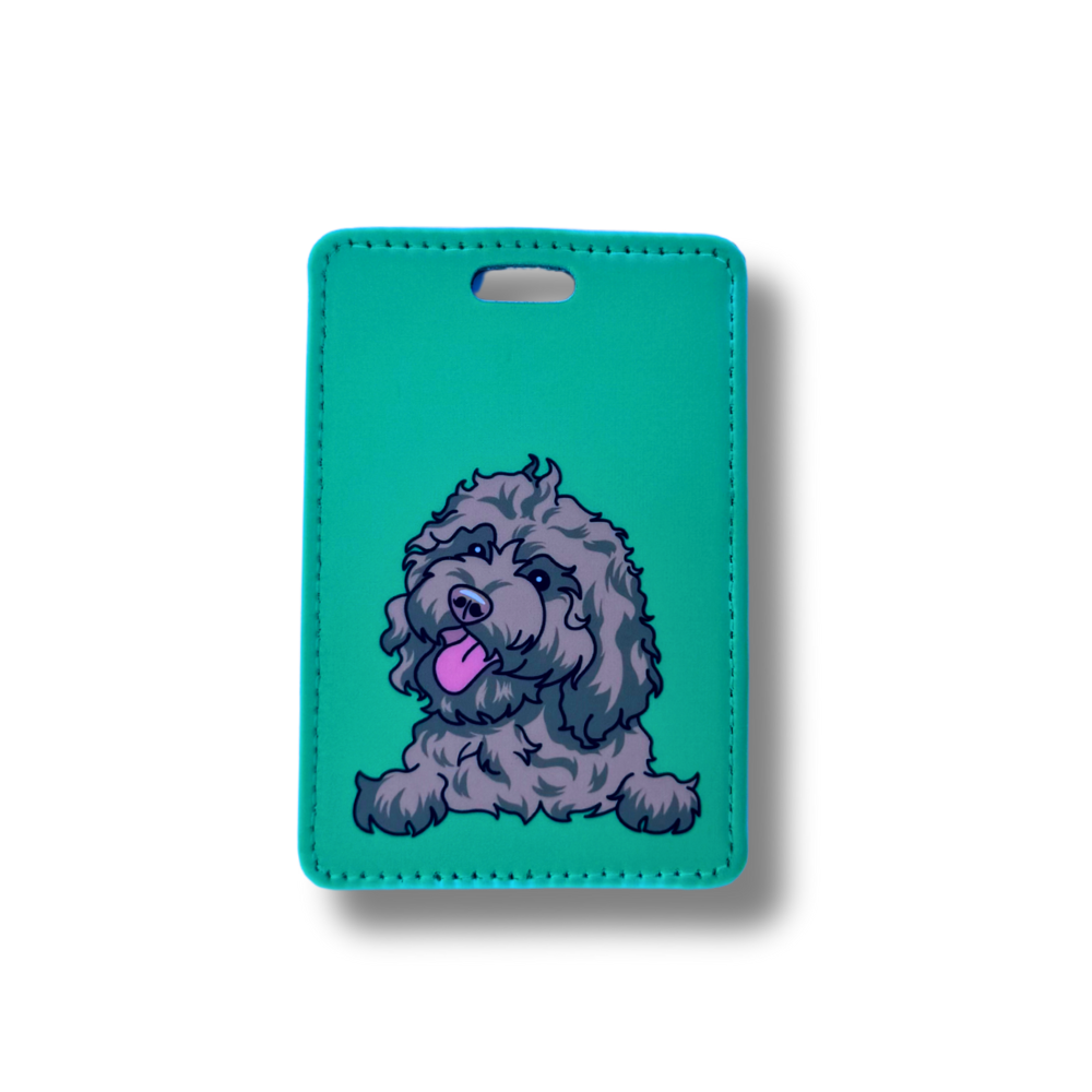 Cavapoo Labradoodle Goldendoodle Luggage Tag