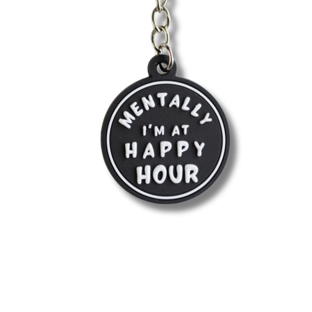 Funny Boozy Gift - Mentally I'm at Happy Hour