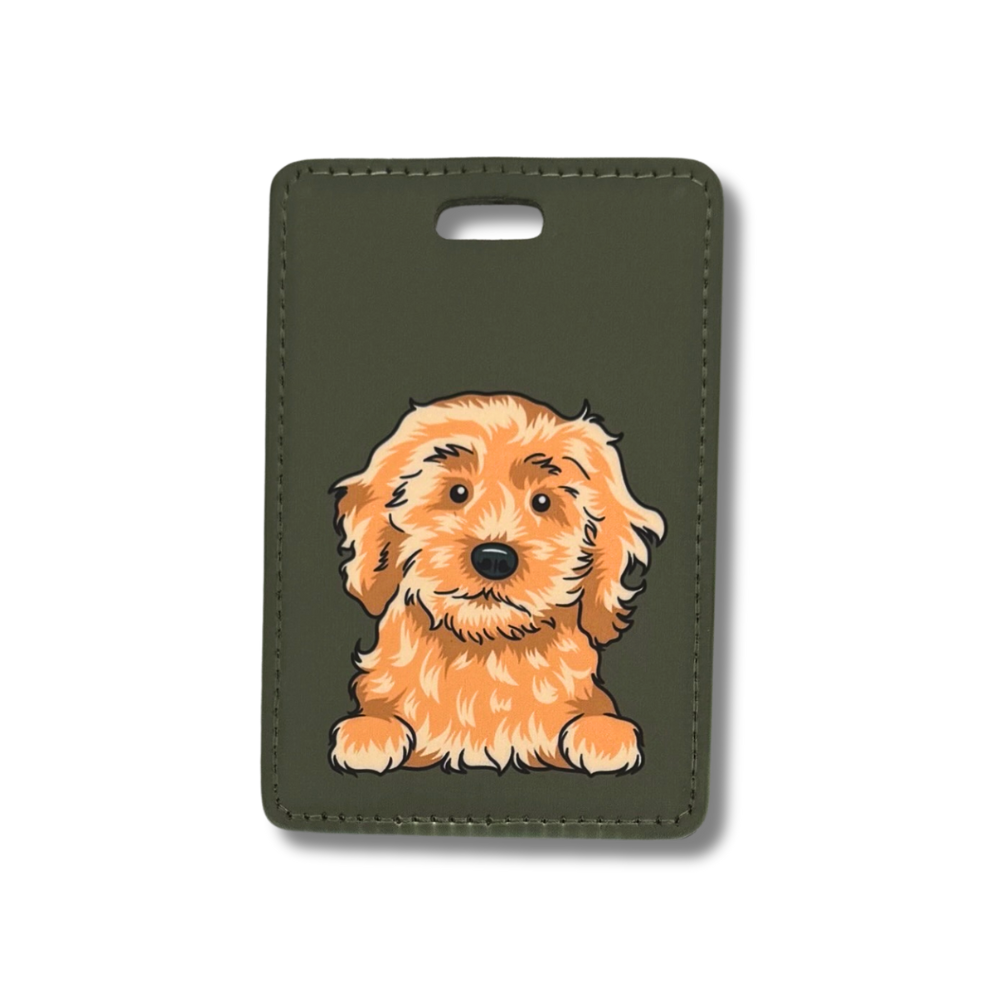 Cavapoo Labradoodle Goldendoodle Luggage Tag