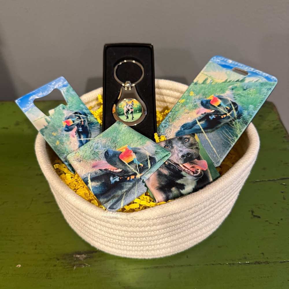 Custom Pet Photo Gifts Easter Basket