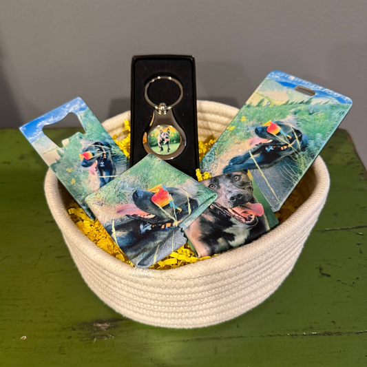 Custom Pet Photo Gifts Easter Basket