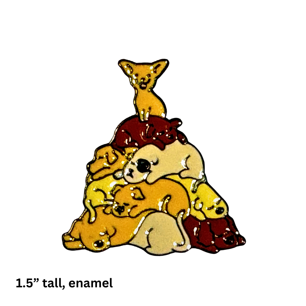 Cute Doggy Gift | Enamel Pin