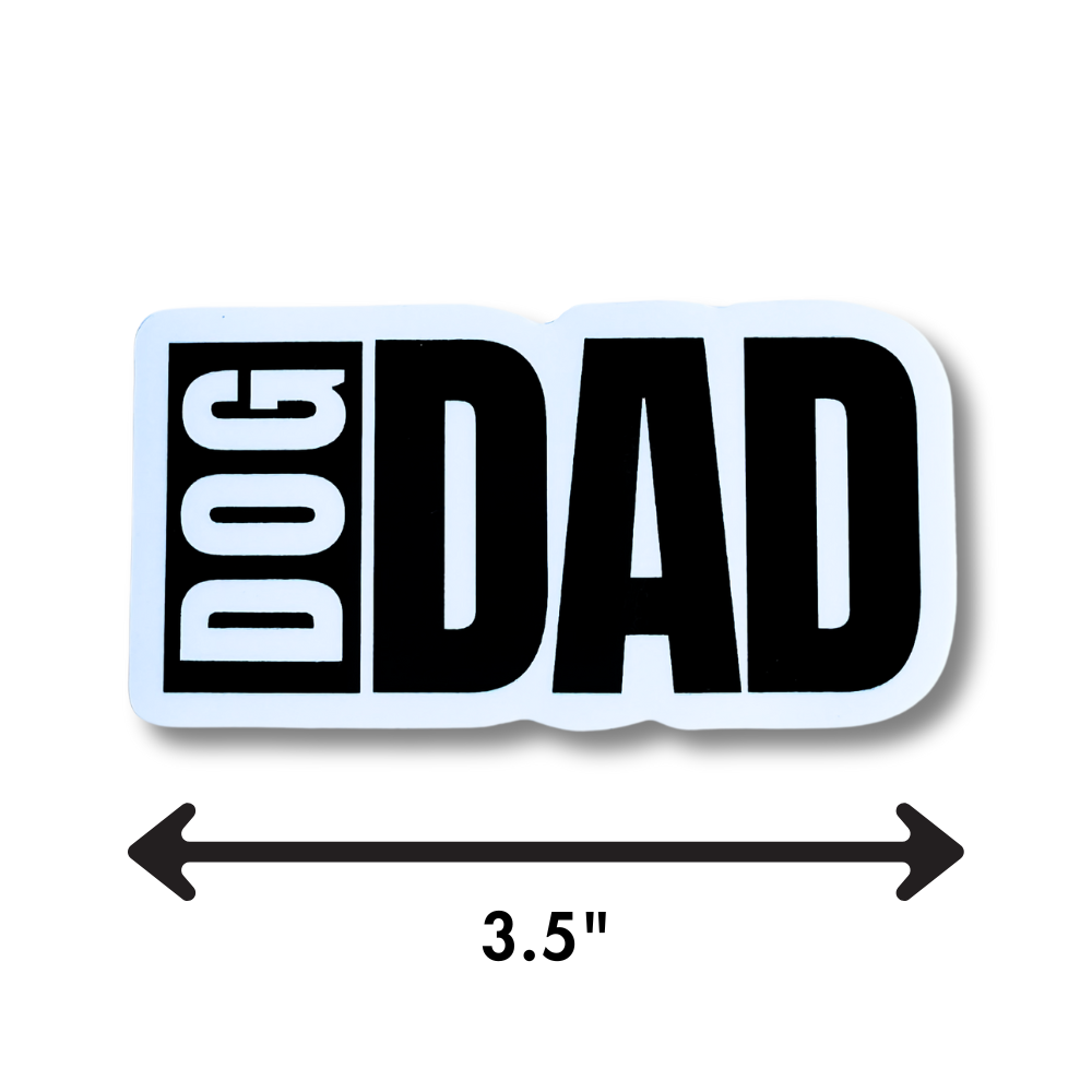 Dog Dad Sticker