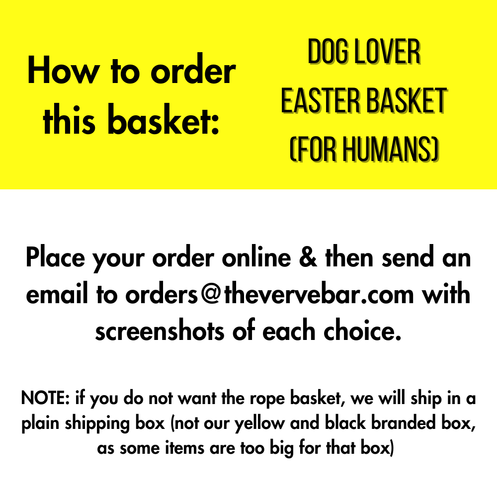 How to order the Dog Mom Easter Basket – Pick your own gifts!