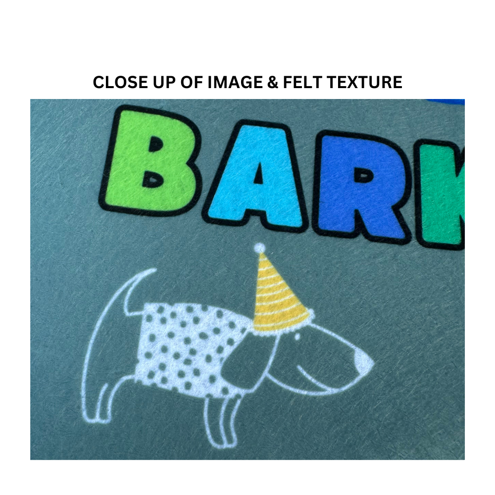 Felt Flag Pennant Dog Birthday