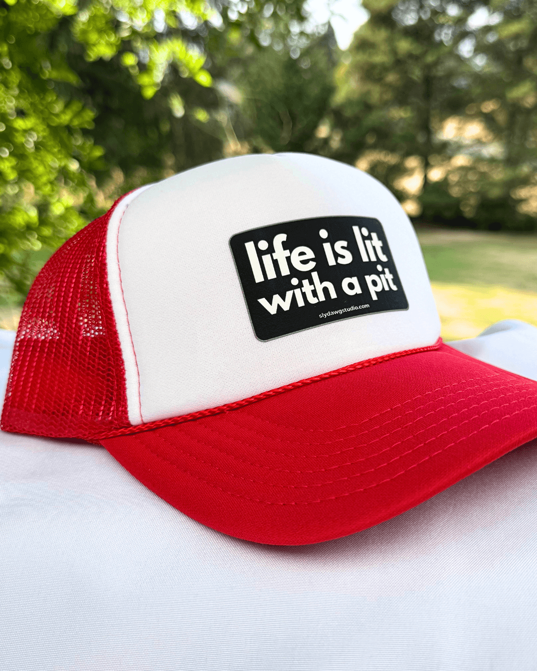 Foam Trucker Hat for Pitbull Lovers | AKA Dog Parent Lid
