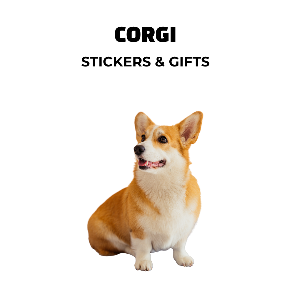 Corgi Stickers and Gifts That Match Their Big Dog Energy