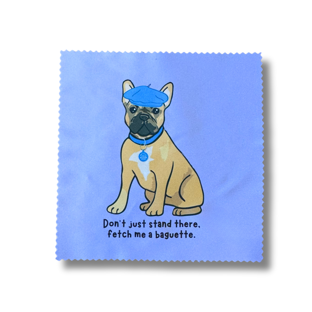 Unique Dog Lover Gift | Fun Lens Cloths Set 3