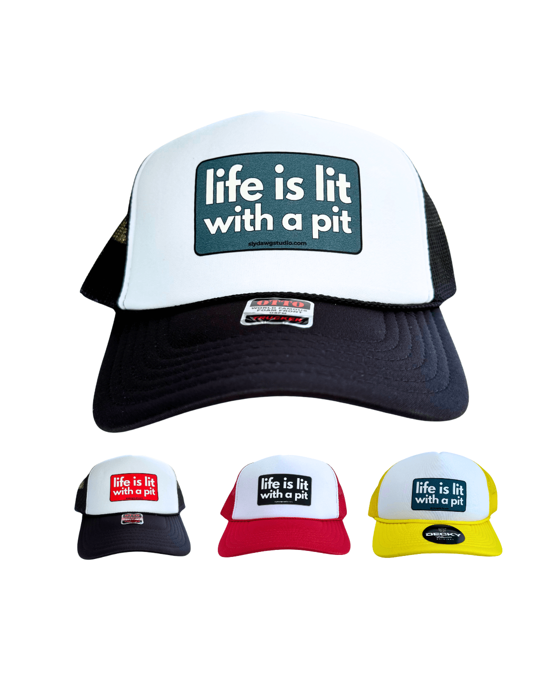 Foam Trucker Hat for Pitbull Lovers | AKA Dog Parent Lid