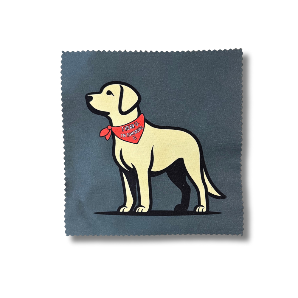 Unique Dog Lover Gift | Fun Lens Cloths Set 3