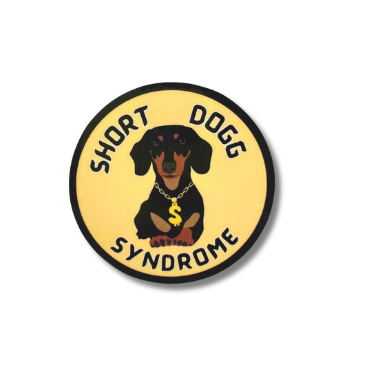 Dachshund Sticker 2.5" | Short Dogg Syndrome