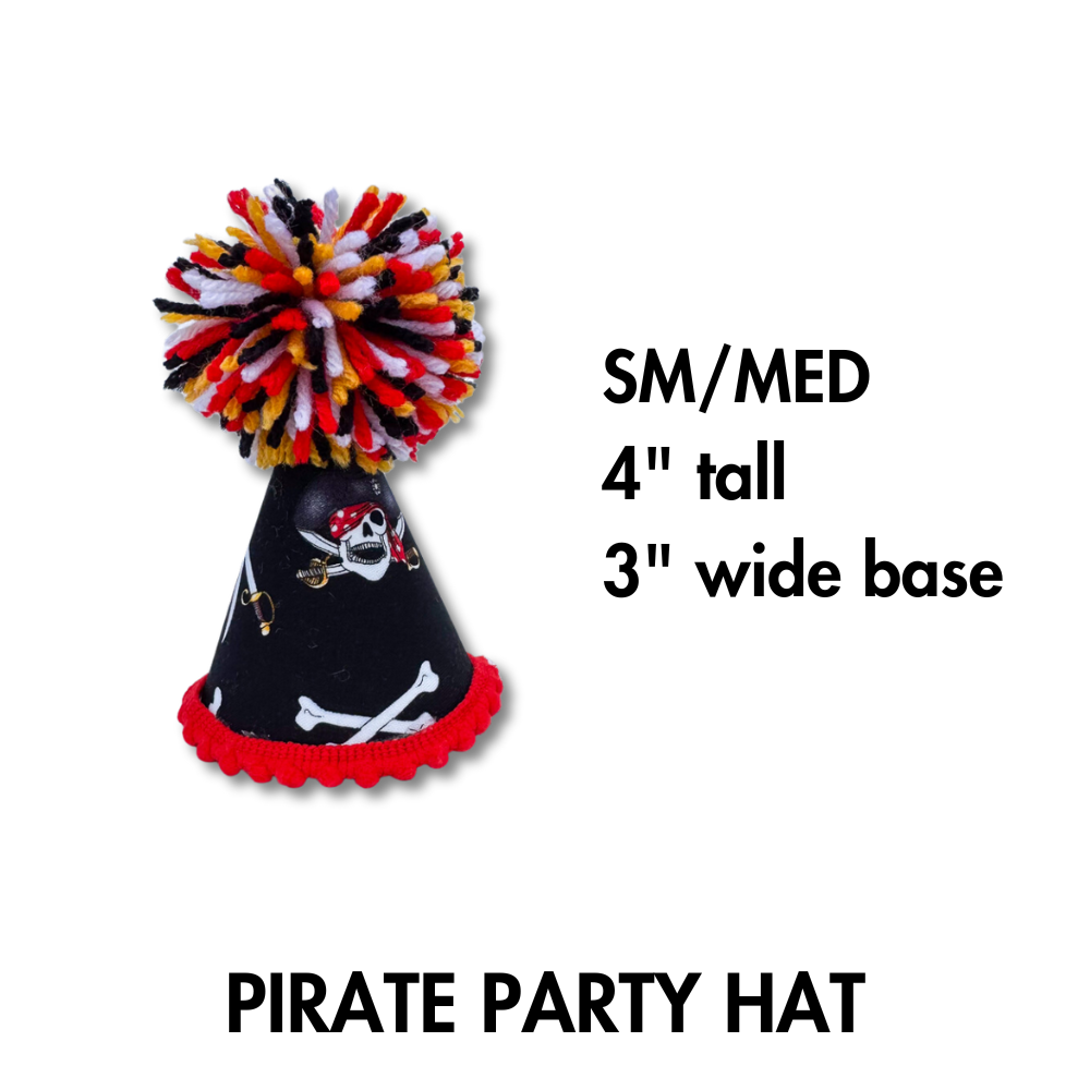 smallest pirates will love this cute premium kid or dog pirate party hat