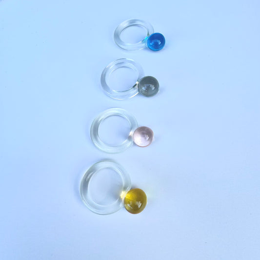 Colorful Bubble Rings