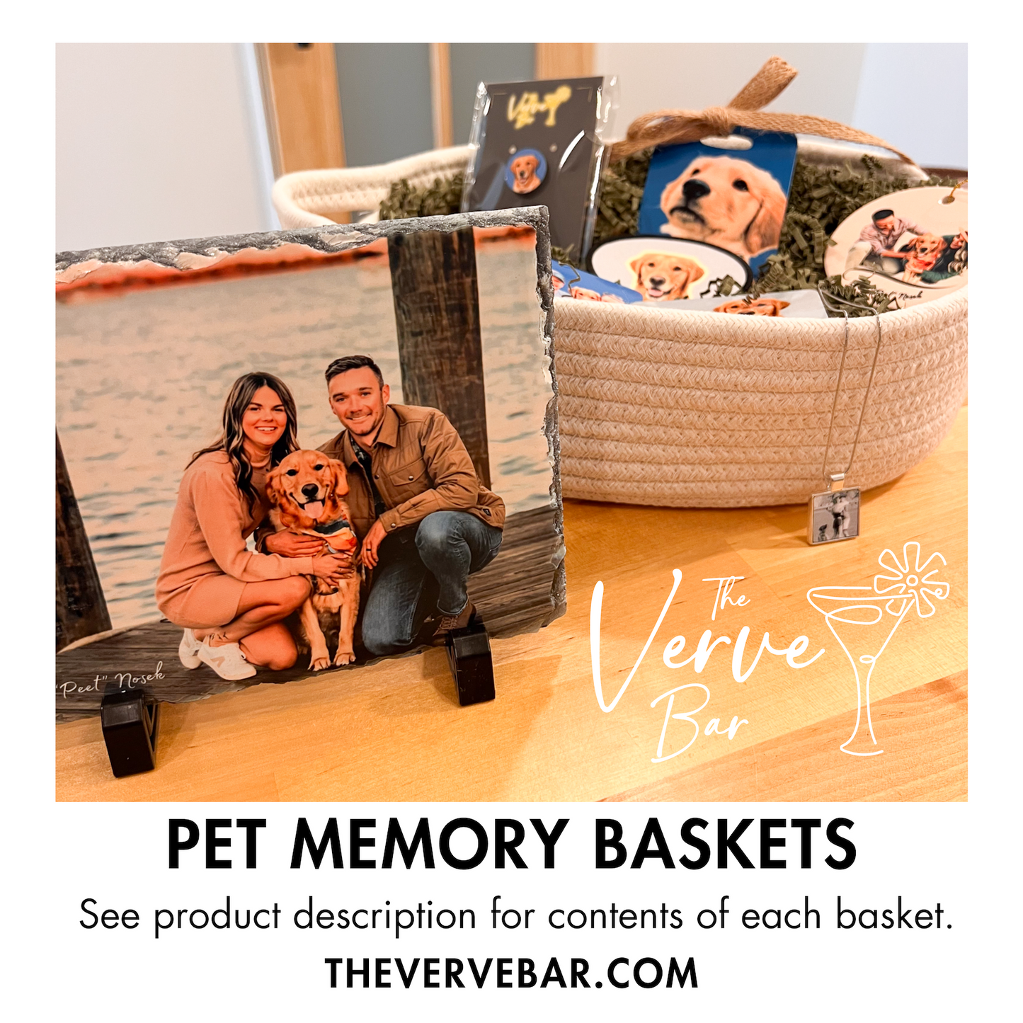 Pet Memory Basket / Gift Basket for Loss of Pet
