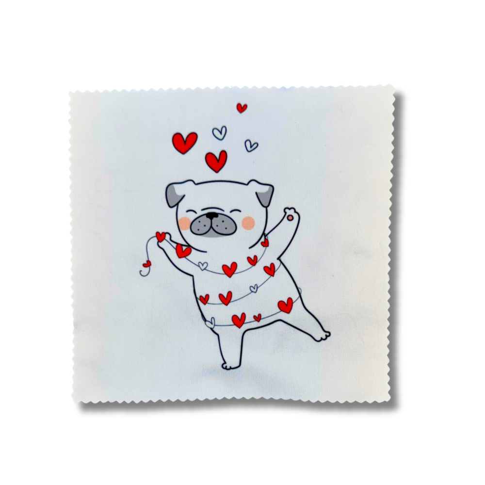 Unique Dog Lover Gift | Fun Lens Cloths Set 2