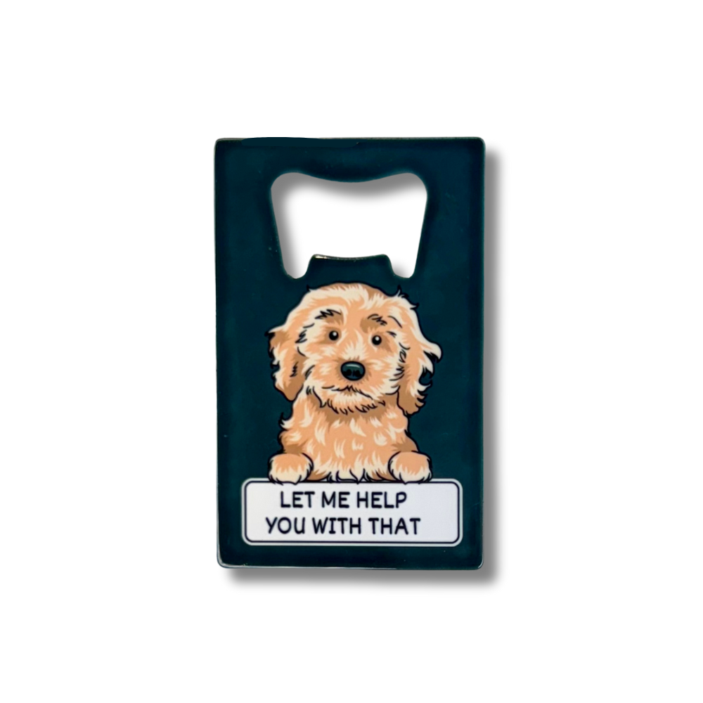 Cute Cockapoo Doodle Dog Gift Bottle Opener