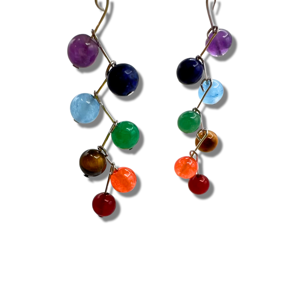 Colorful Dangly Earrings