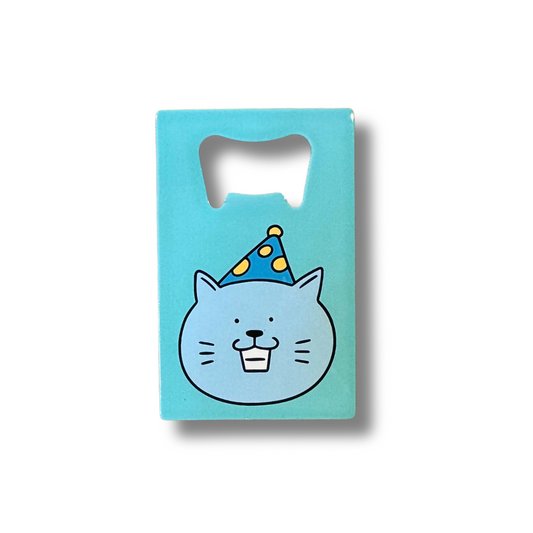 Cute Cat Credit Card Bottle Opener