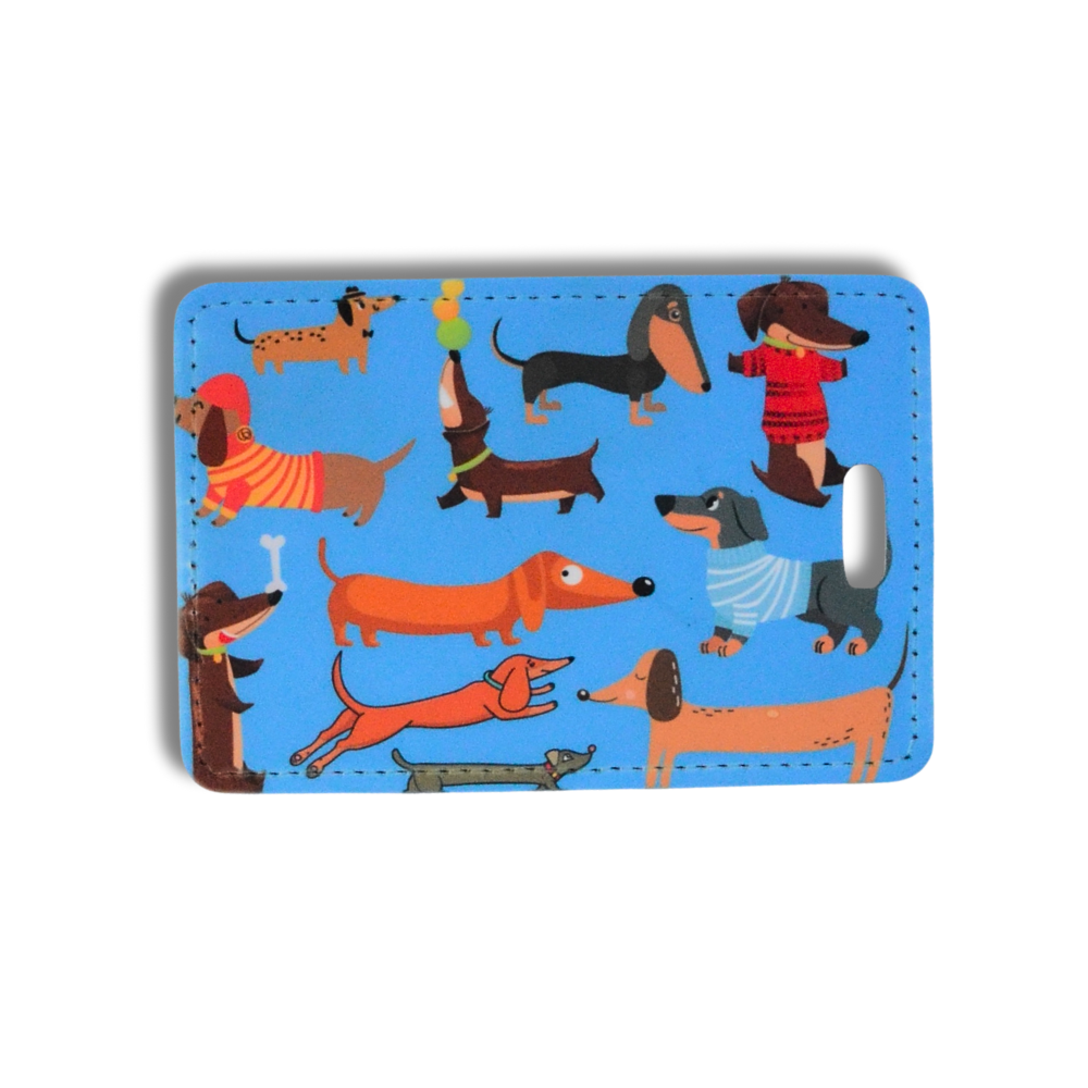 Dachshund Luggage Tag | Wiener Dog Travel Gift