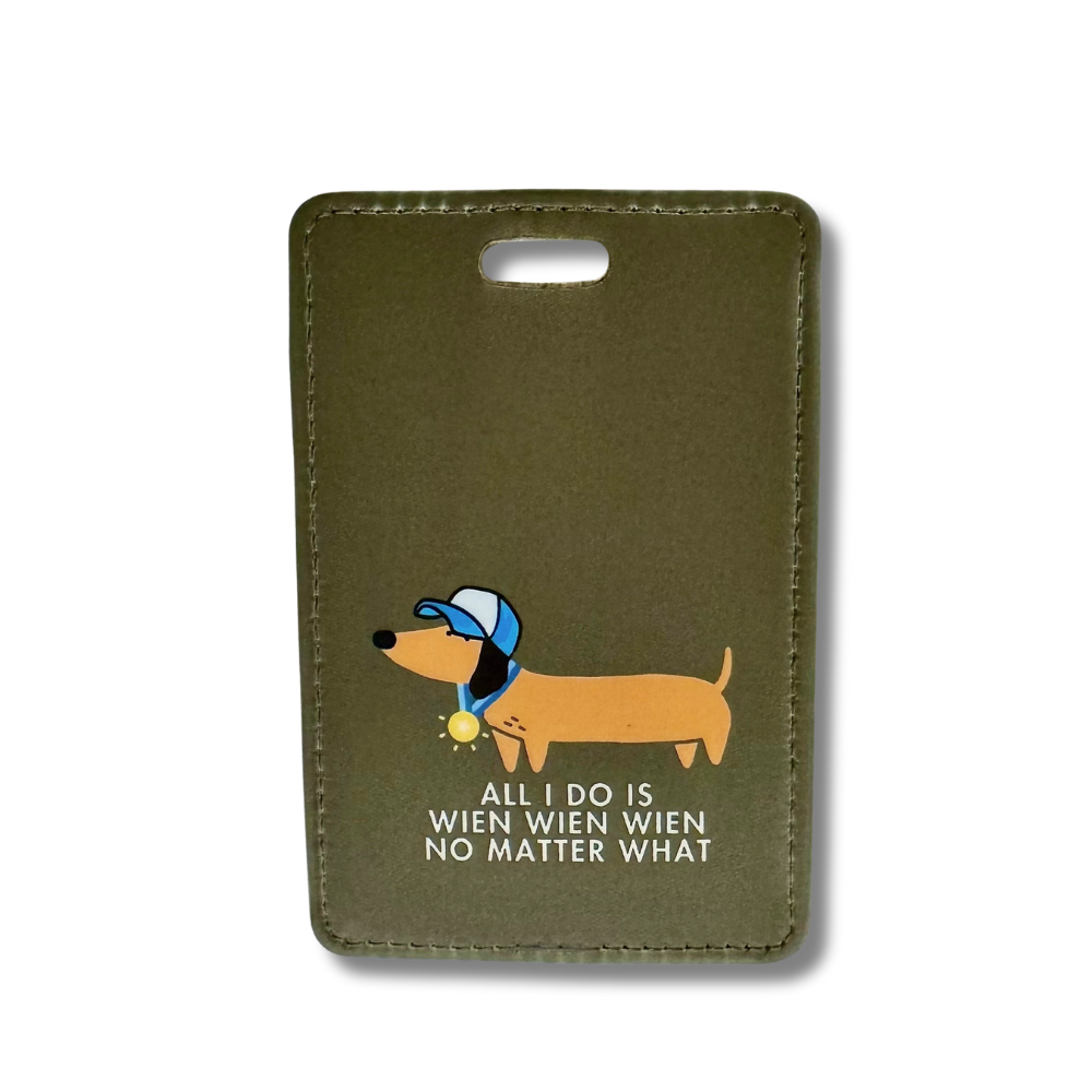 Dachshund Luggage Tag | Wiener Dog Travel Gift