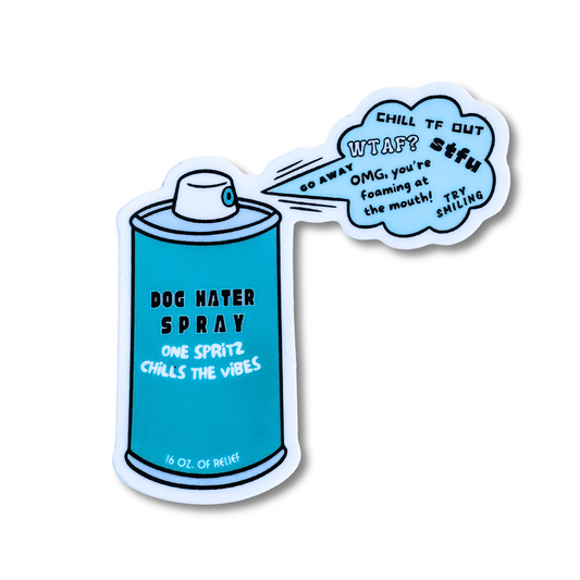 Sticker | Dog Hater Spray