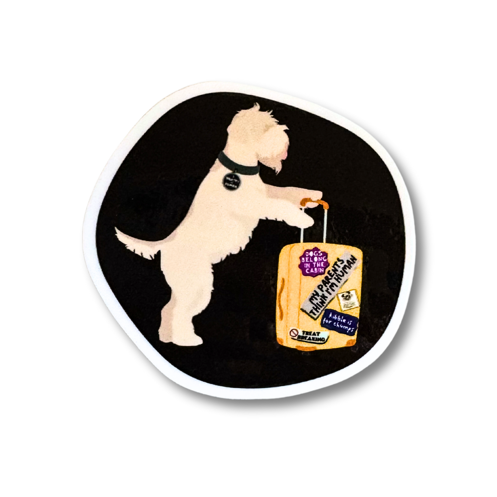 Sticker | Wheaten Terrier Travel