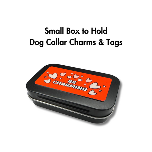 Dog Collar Charm and Tag Box Organizer