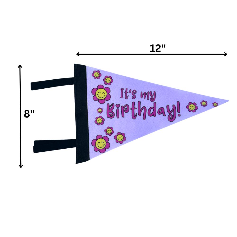 Cute Birthday Flag | Human or Dog Parties