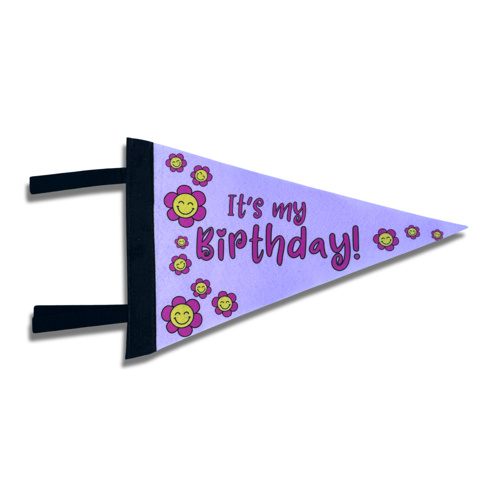 Cute Birthday Flag | Human or Dog Parties