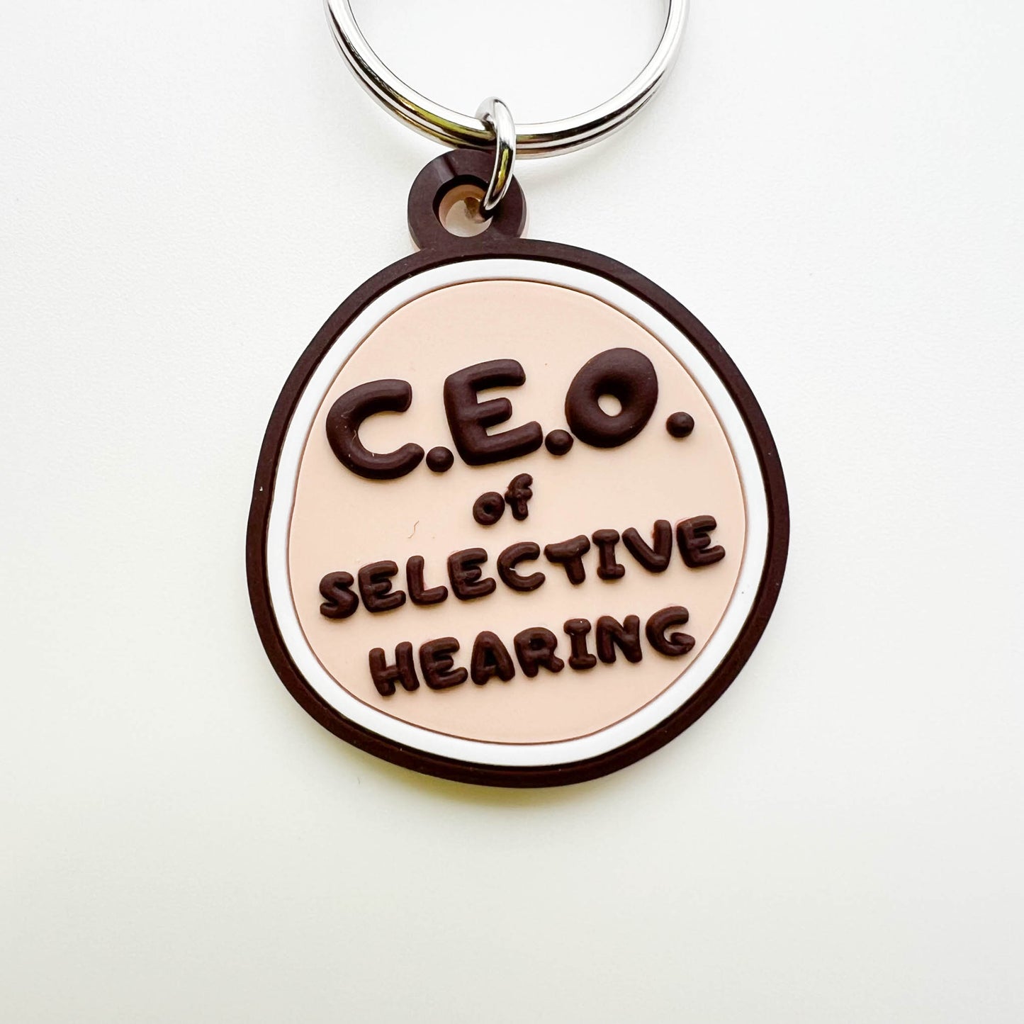 Hilarious Pet Collar Charm - CEO of Selective Listening