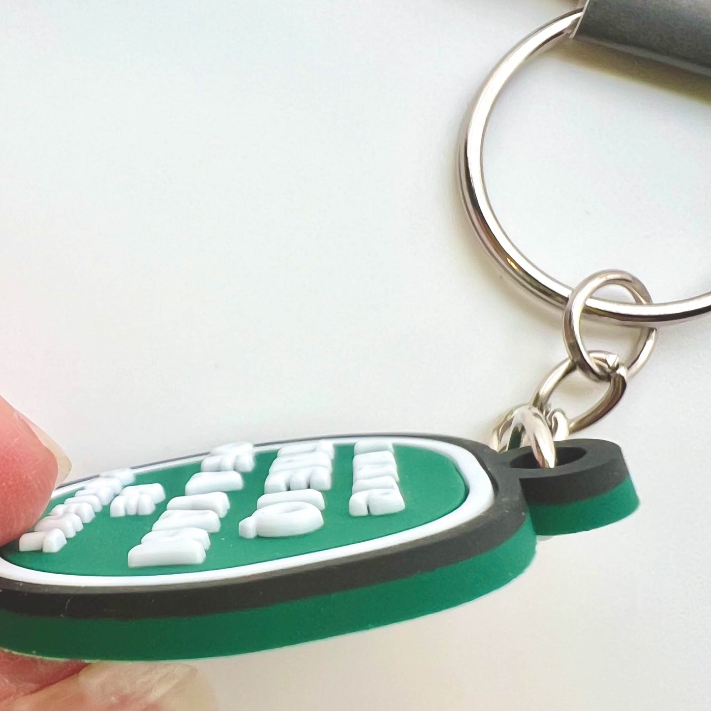 Funny Gag Gift Keychain - I Have the IQ of a Yam.