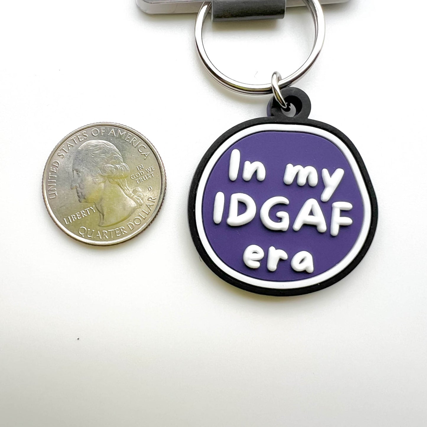 Gift for Dog with Attitude - In my IDGAF Era Collar Charm