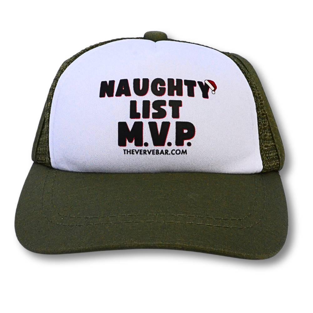 Pup Lid Dog Christmas Hat | Naughty List MVP