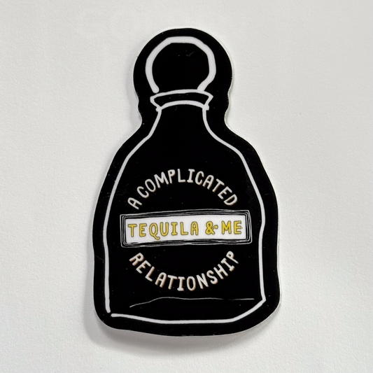 Gift for Tequila Lover - Waterproof Sticker