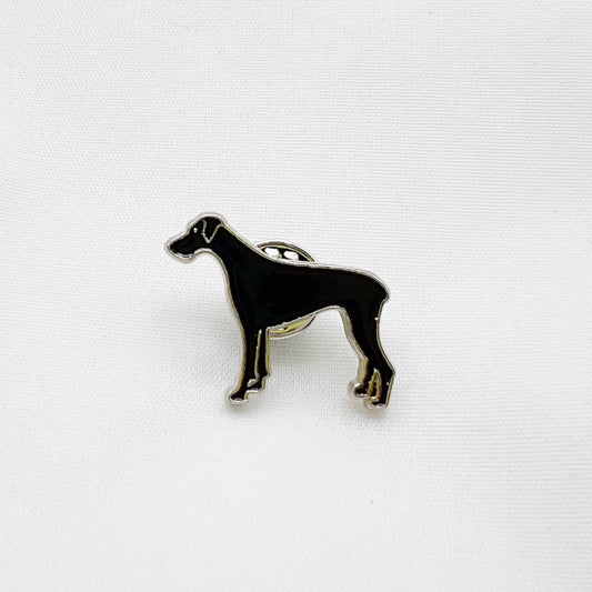 Great Dane Lovers Enamel Dog Pin