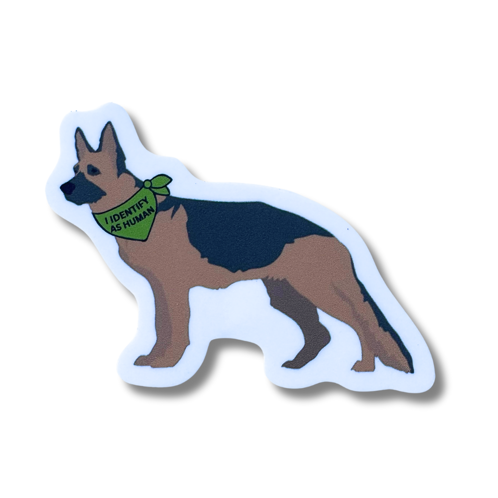 German Shepherd Decal | GSD Dog Sticker