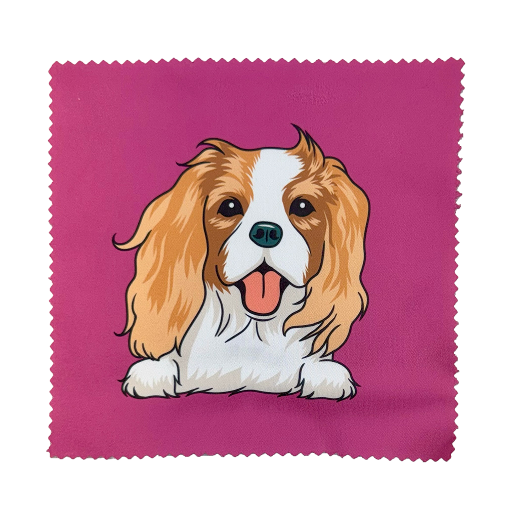 Cute Valentine Dog Lover Gift | Fun Lens Cloths