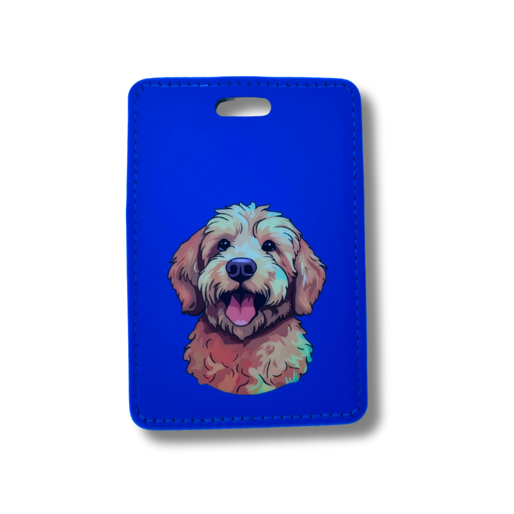 Cavapoo Labradoodle Goldendoodle Luggage Tag