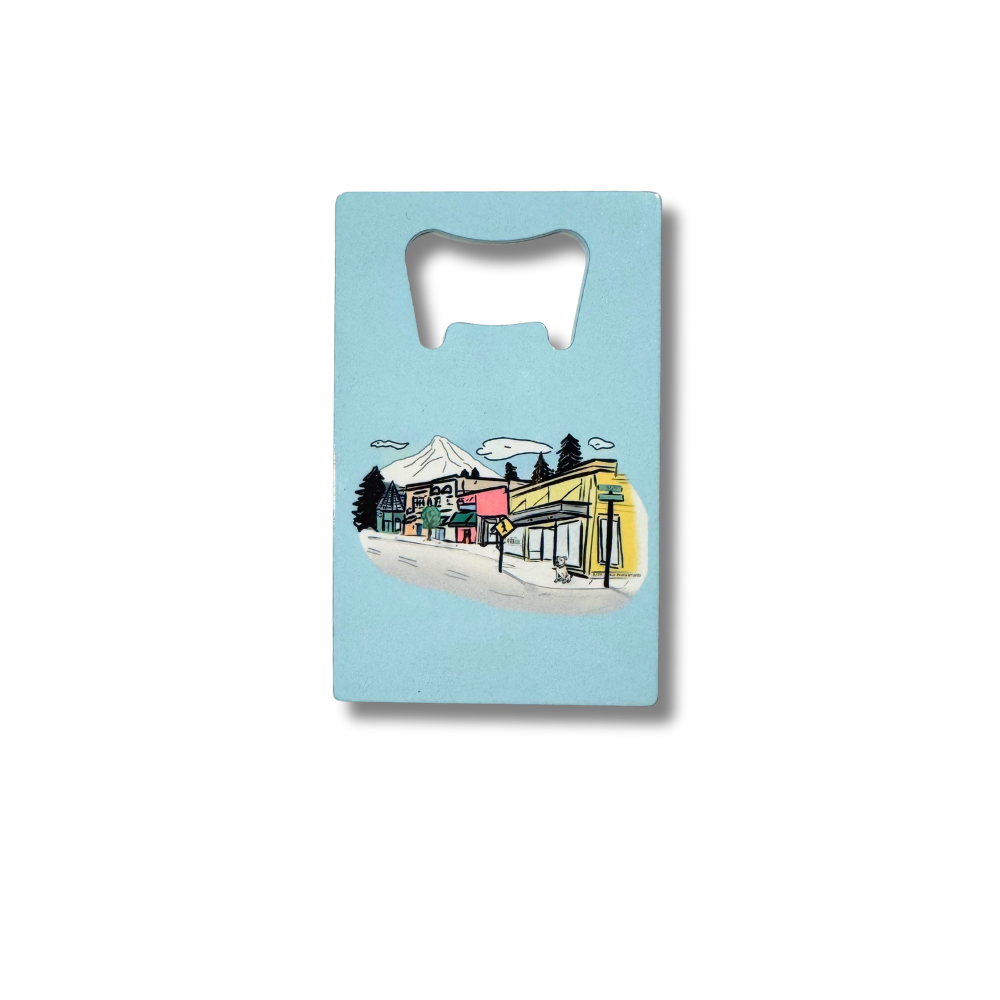 Multnomah Village Gift | Flat Wallet Bottle Opener