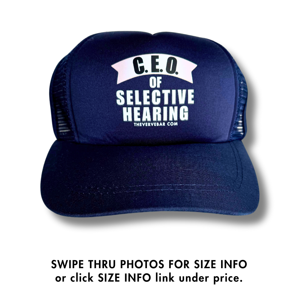 Baseball Cap for Dogs | C.E.O. of Selective Hearing