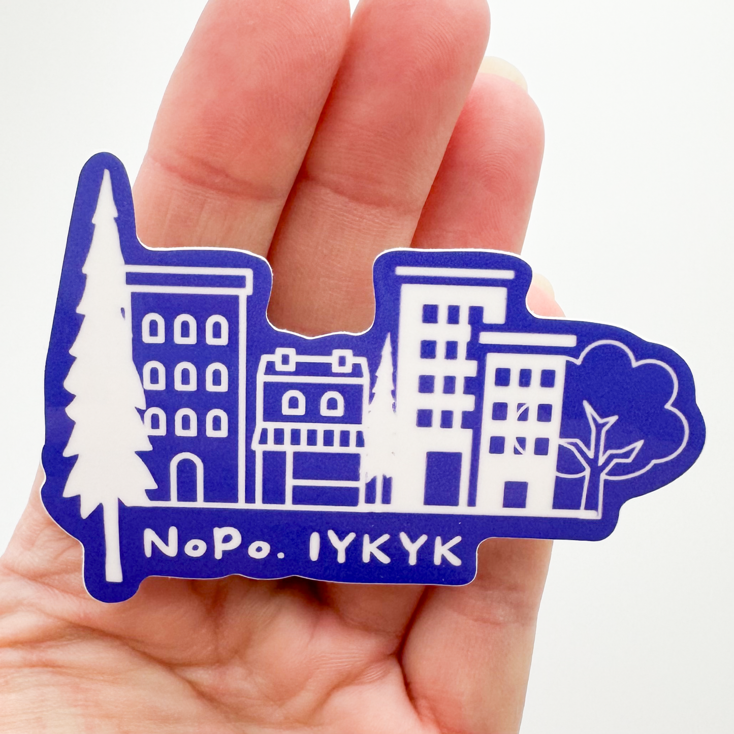 NoPo IYKYK North Portland Sticker
