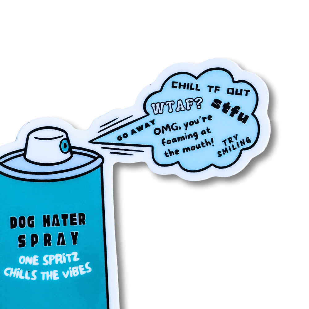 Sticker | Dog Hater Spray