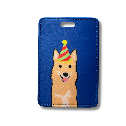 Village Dog Luggage Tag | Finish Spitz Dog