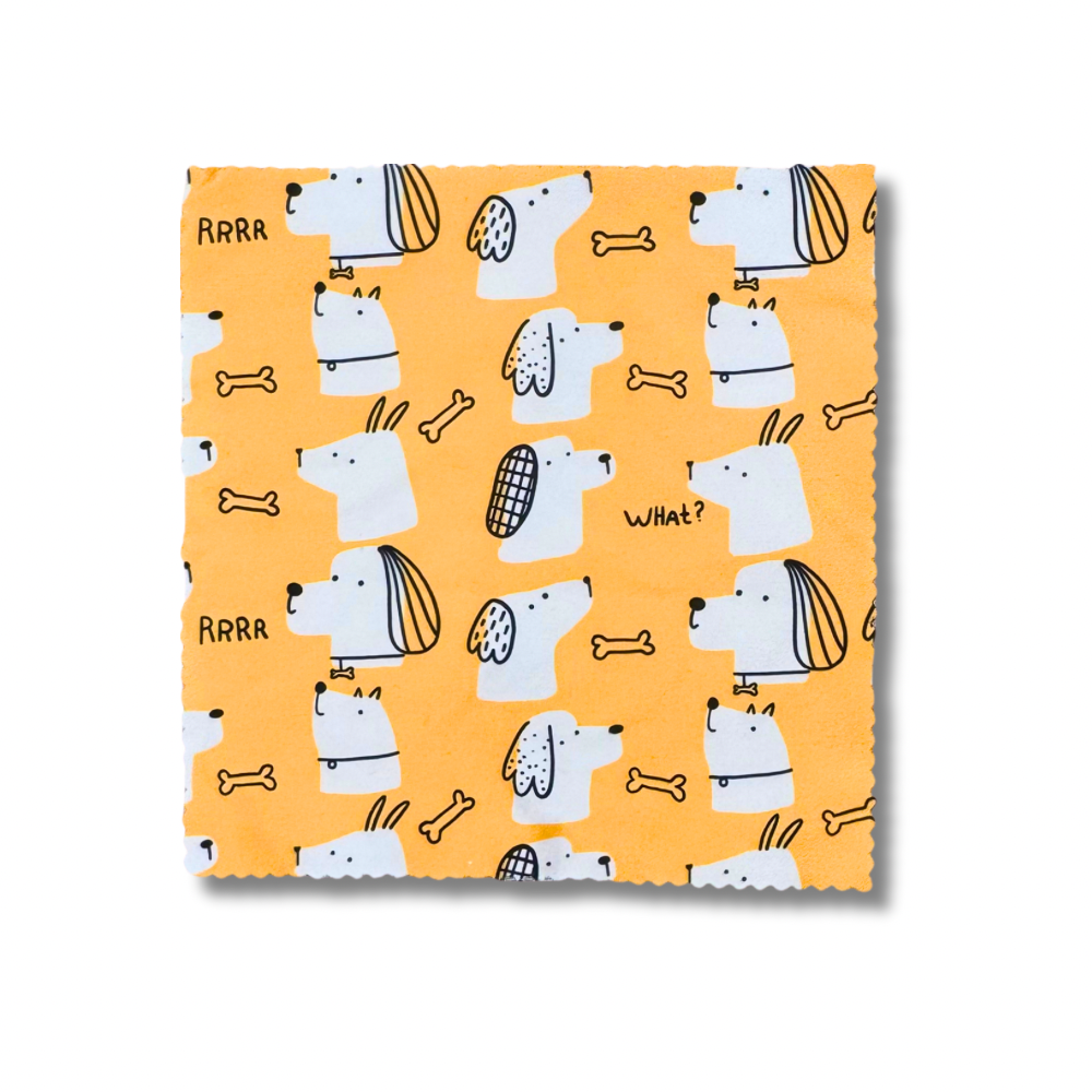 Unique Dog Lover Gift | Fun Lens Cloths Set 2