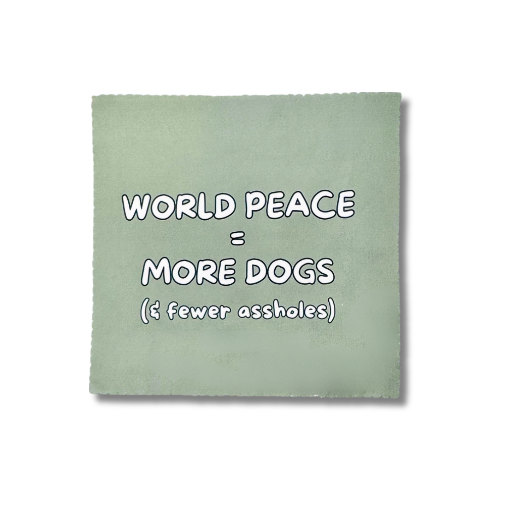 Unique Dog Lover Gift | Fun Lens Cloths Set 2